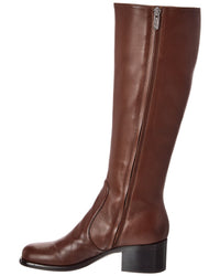 Sergio Rossi Sergio Rossi Aden 50 Leather Knee-High Boot