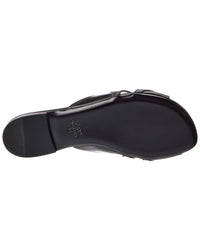 Valentino Vlogo Signature Leather Sandal