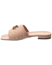 Gucci Gucci Interlocking G Leather Sandal