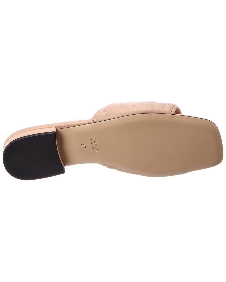 Gucci Gucci Interlocking G Leather Sandal
