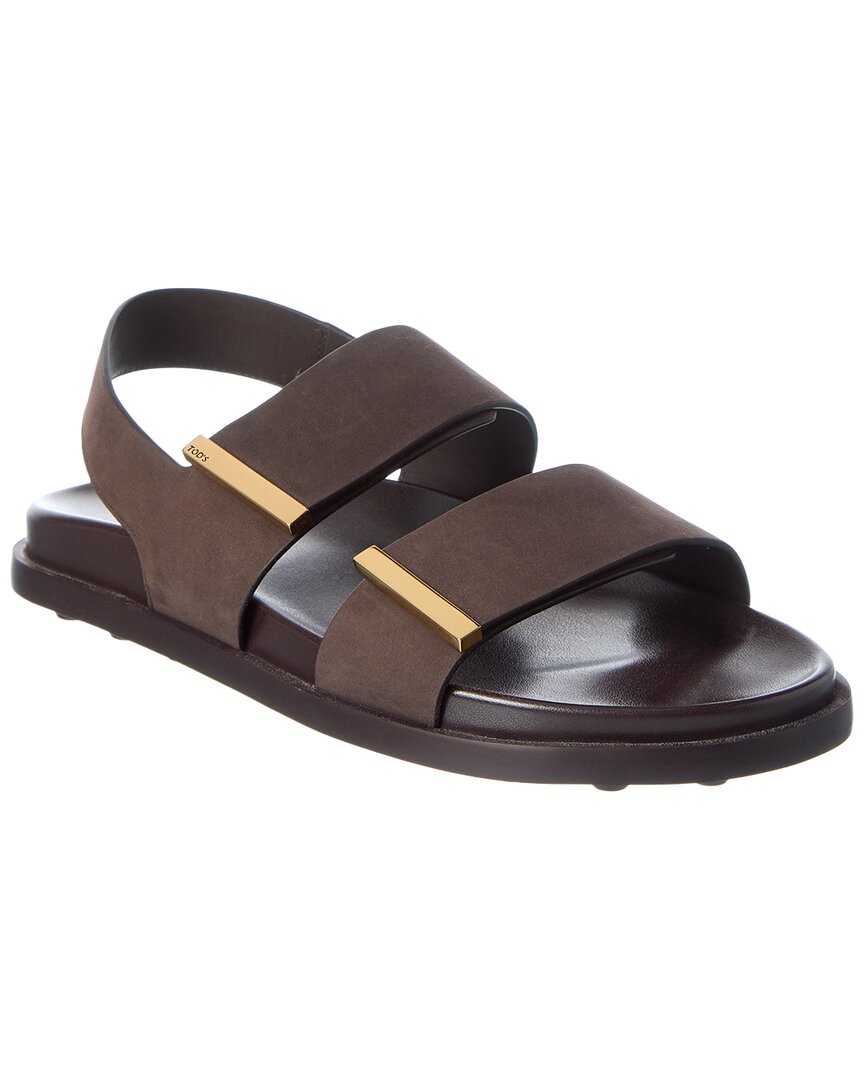 TOD's Tod’S Suede & Leather Sandal