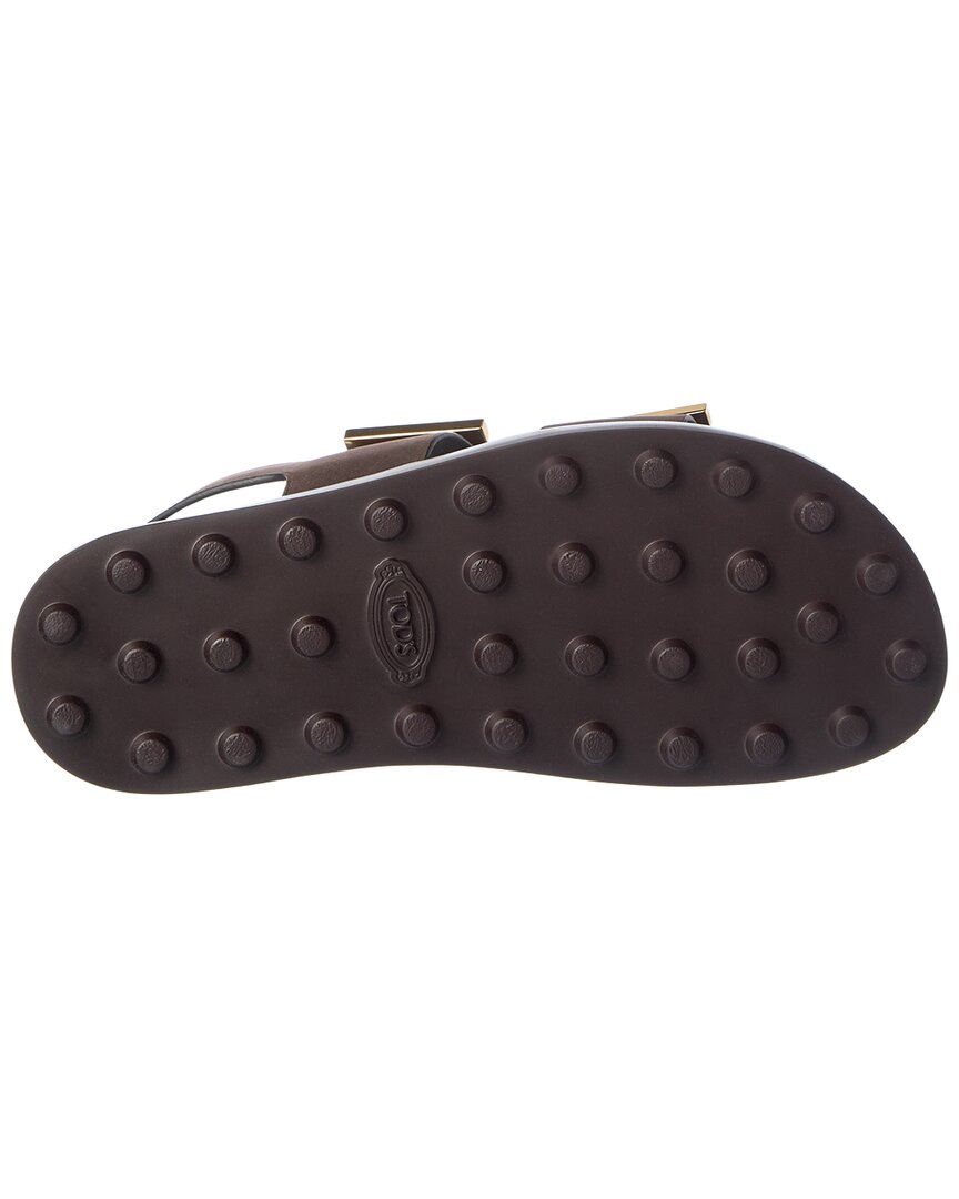TOD's Tod’S Suede & Leather Sandal