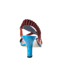 FENDI Fendi Iconic Colibri Patent Sandal