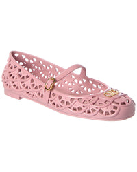 Valentino Ondette Rubber Ballerina Flat