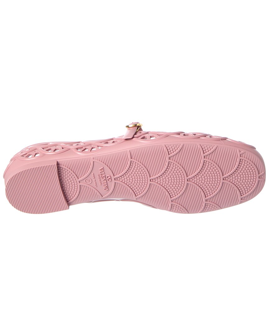 Valentino Ondette Rubber Ballerina Flat