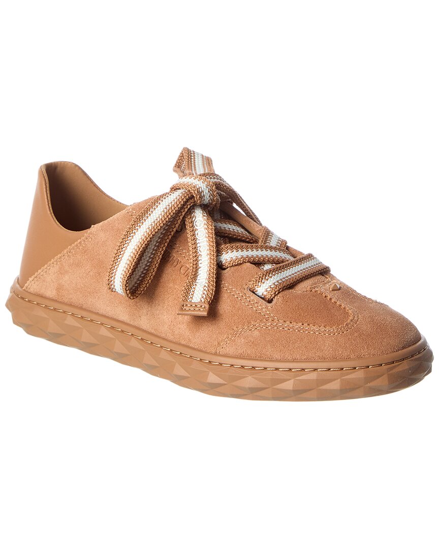 Jimmy Choo Diamond Light Flex/F Leather Sneaker