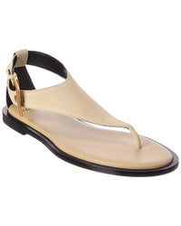 Balmain Anthem Suede Sandal