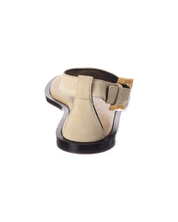 Balmain Anthem Suede Sandal