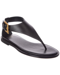 Balmain Anthem Leather Sandal