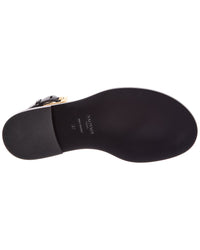 Balmain Anthem Leather Sandal