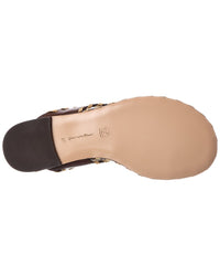Gianvito Rossi I Zaira Leather Thong Sandal