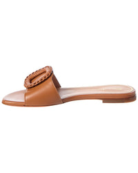 Santoni Leather Sandal
