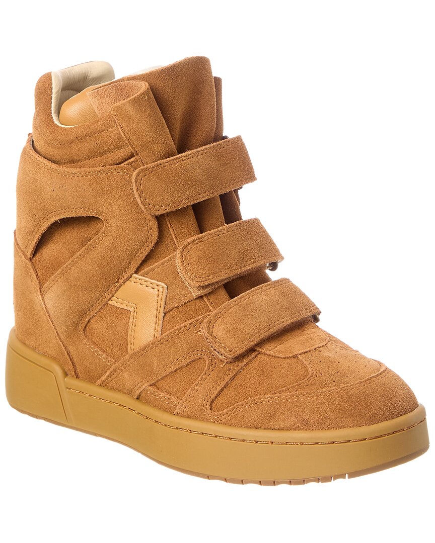 Isabel Marant Isabel Marant Im3 Suede Wedge Sneaker