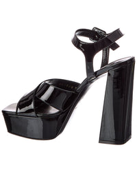 Sergio Rossi Sergio Rossi Alicia 90 Patent Platform Sandal