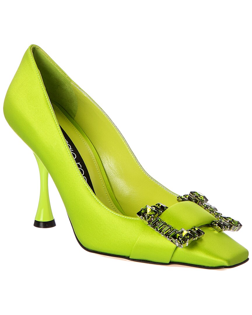 Sergio Rossi Sergio Rossi Sr Twenty 90 Satin Pump