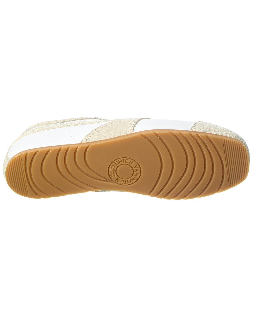Dries Van Noten Dries Van Noten Suede & Leather Paneled Sneaker