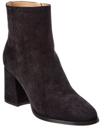 Valentino Valentino Vlogo Signature 75 Suede Bootie
