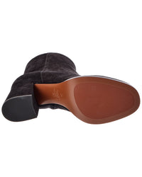 Valentino Valentino Vlogo Signature 75 Suede Bootie