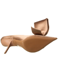 Ferragamo Ferragamo Asymmetric Bow Satin Pump