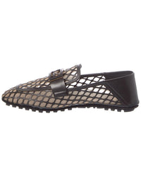 FENDI Fendi Baguette Mesh & Leather Loafer