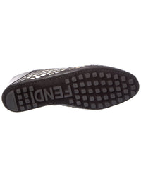 FENDI Fendi Baguette Mesh & Leather Loafer