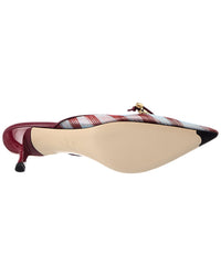 FENDI Fendi Colibri Lite Mesh & Leather Mule