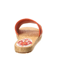 Dolce & Gabbana Dolce & Gabbana Maiolica Canvas & Leather Espadrille