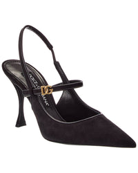 Dolce & Gabbana Dolce & Gabbana Suede & Leather Pump