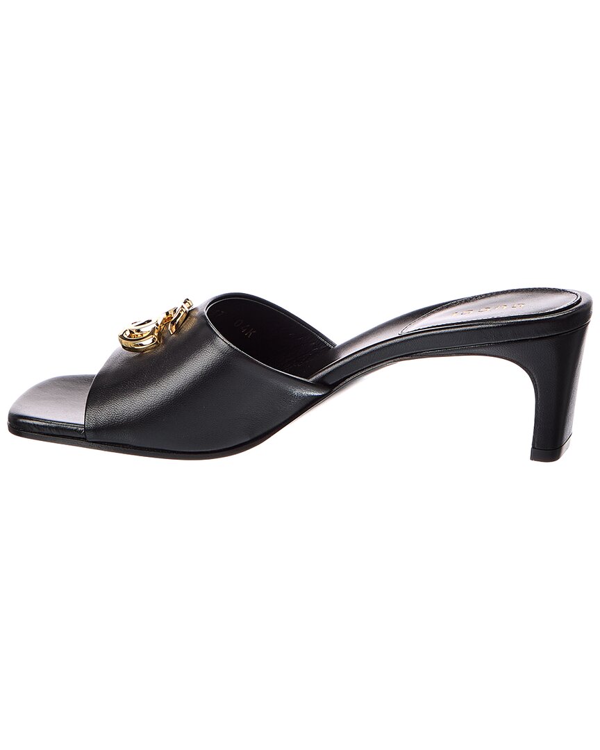 Gucci Gucci Double G Leather Sandal