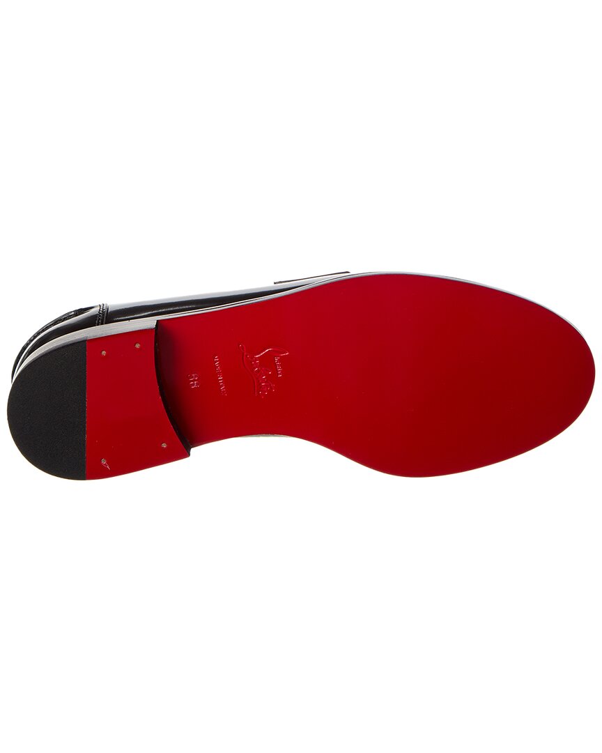 Christian Louboutin Cl Moc Leather Loafer