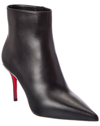 Christian Louboutin Christian Louboutin Miss Z 90 Leather Bootie