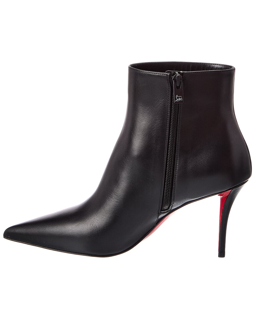 Christian Louboutin Christian Louboutin Miss Z 90 Leather Bootie