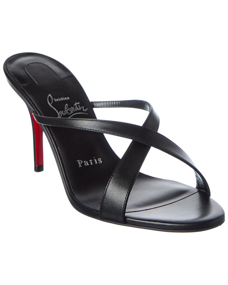 Christian Louboutin Christian Louboutin Mulazee Cross 80 Leather Sandal