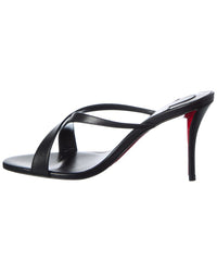 Christian Louboutin Christian Louboutin Mulazee Cross 80 Leather Sandal