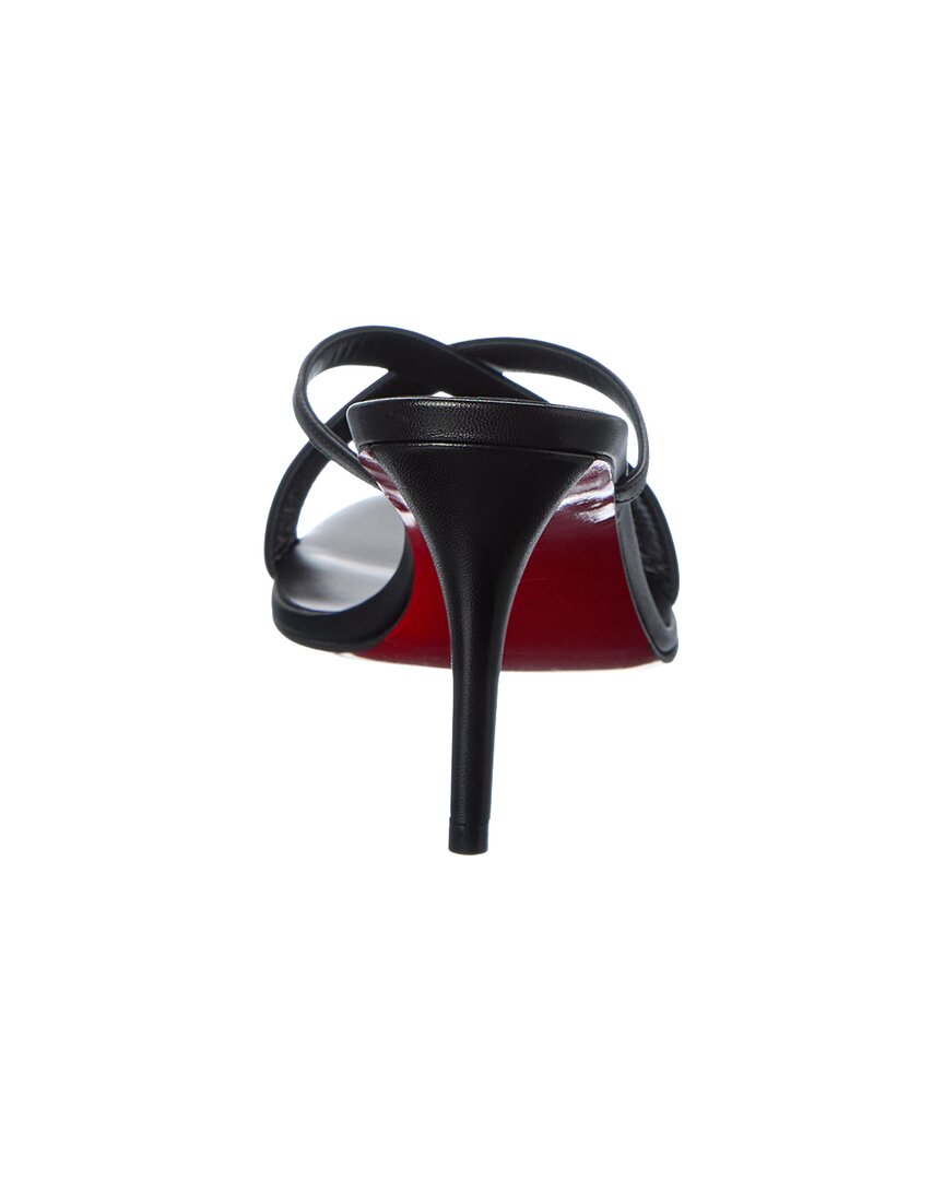Christian Louboutin Christian Louboutin Mulazee Cross 80 Leather Sandal