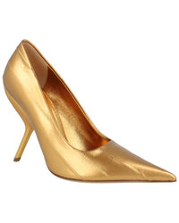 Ferragamo Ferragamo Eva X5 Metallic Leather Pump
