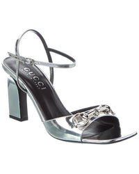 Gucci Gucci Signora Leather Sandal