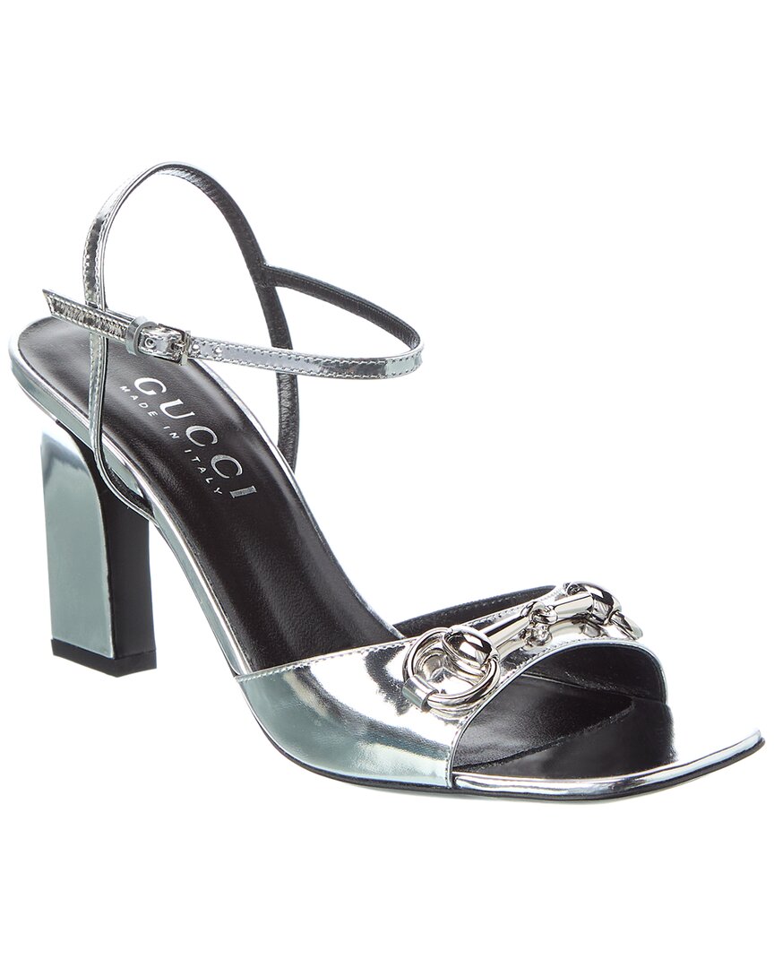 Gucci Gucci Signora Leather Sandal