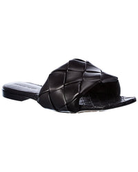 Bottega Veneta The Lido Intrecciato Leather Sandal