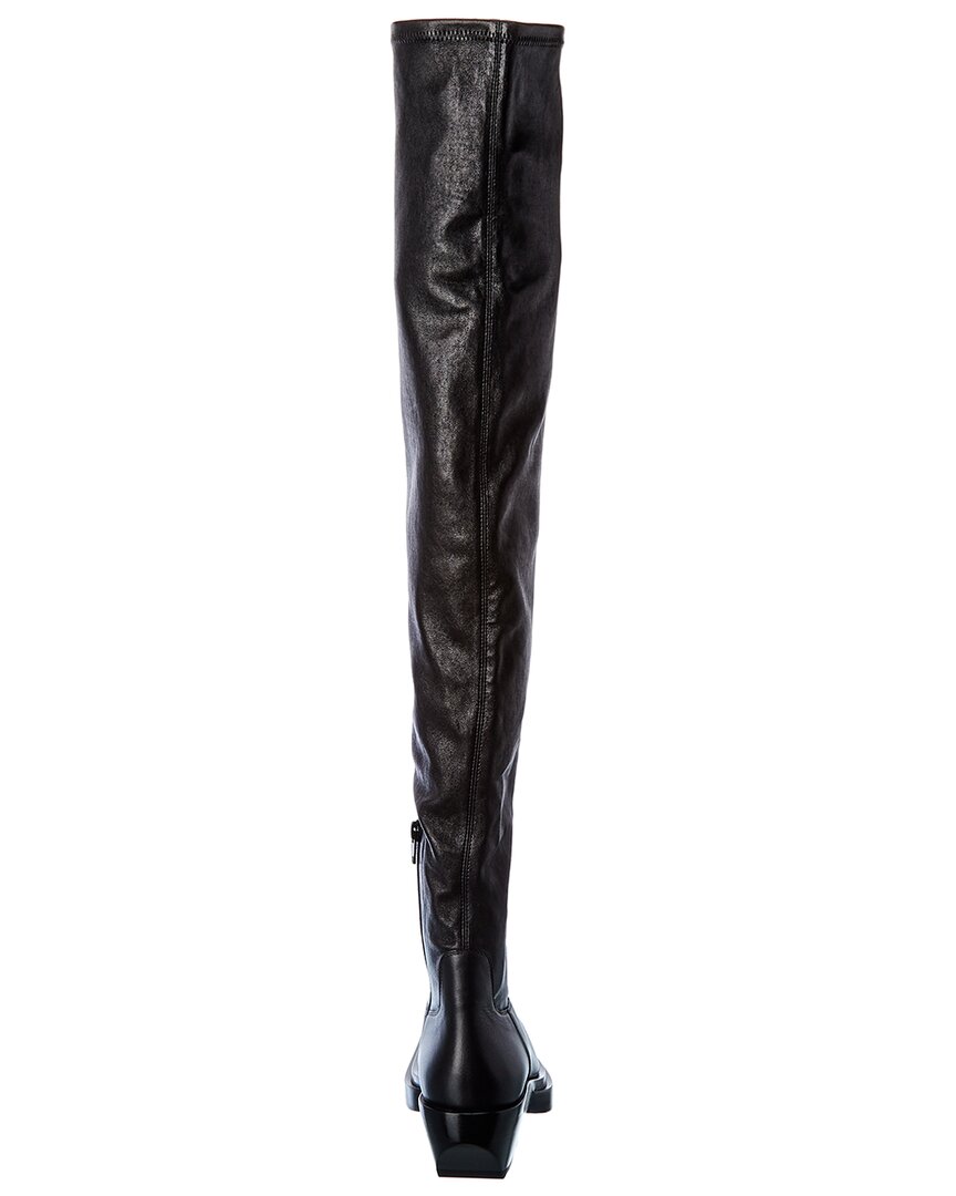 Bottega Veneta The Lean Leather Over-The-Knee Boot – Bluefly
