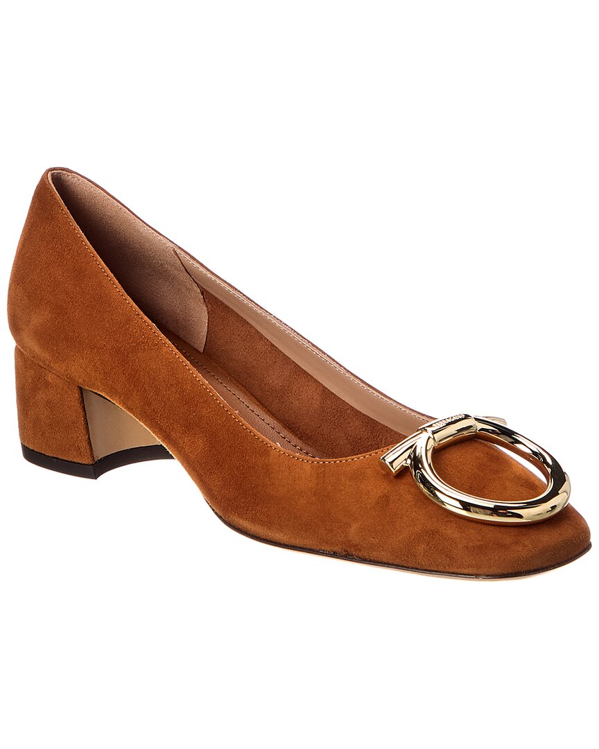 Ferragamo Mara Suede Pump