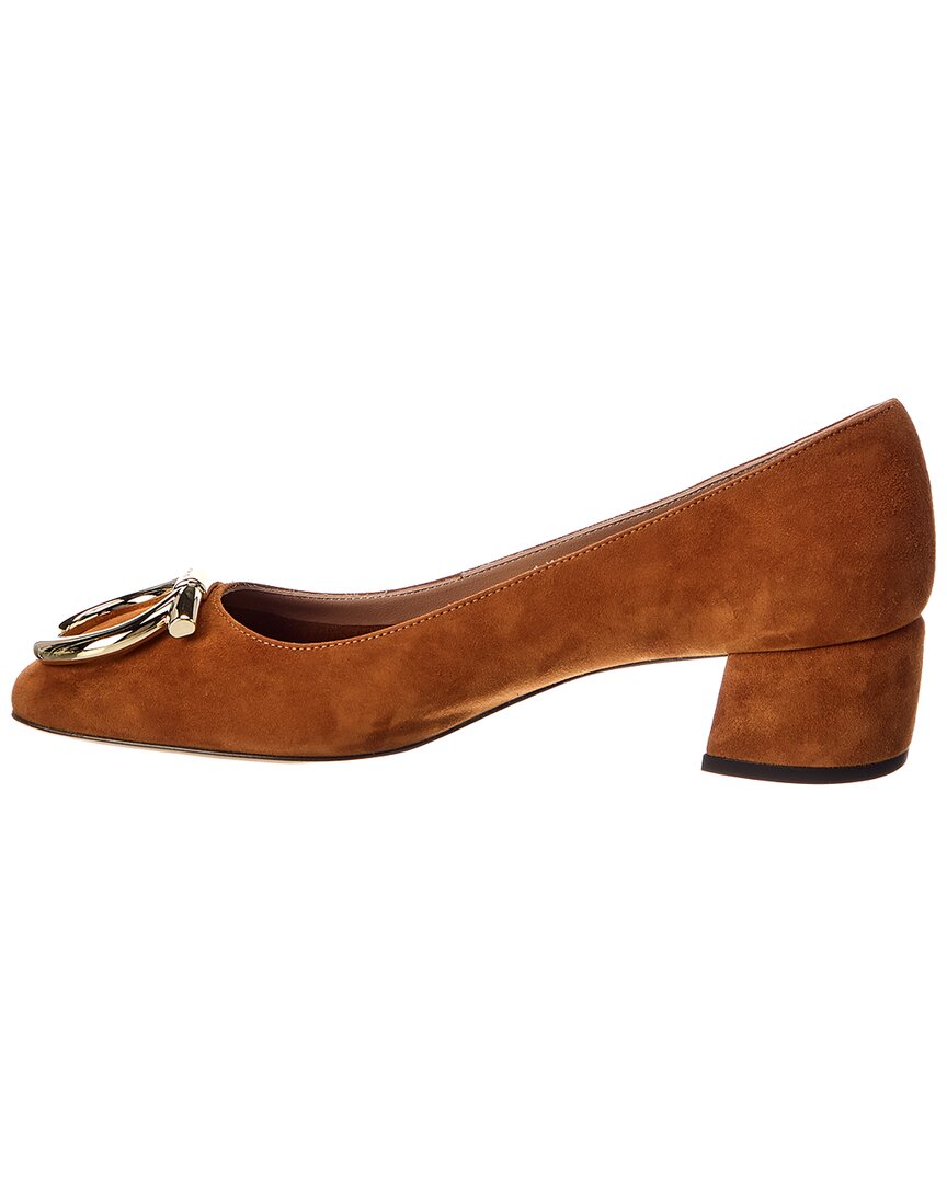 Ferragamo Mara Suede Pump