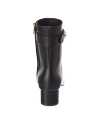 Ferragamo Hug Buckle Leather Bootie