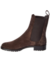 Ferragamo Suede Chelsea Boot