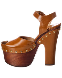 Chloé Chloé Meret Leather Platform Sandal