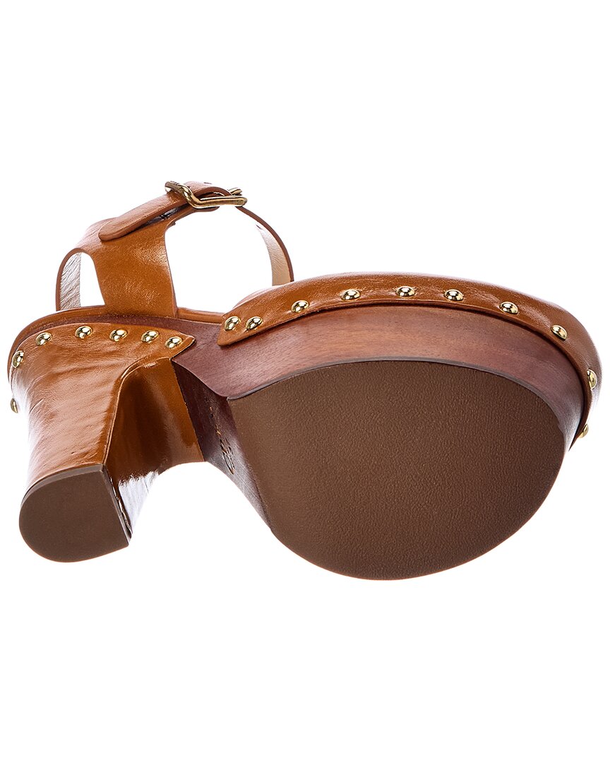 Chloé Chloé Meret Leather Platform Sandal