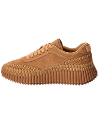 Chloé Chloé Nama Leather & Suede Sneaker
