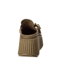 Chloé Chloé Nama Suede Sabot Wedge