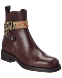 Burberry Burberry Huntley Leather Boot