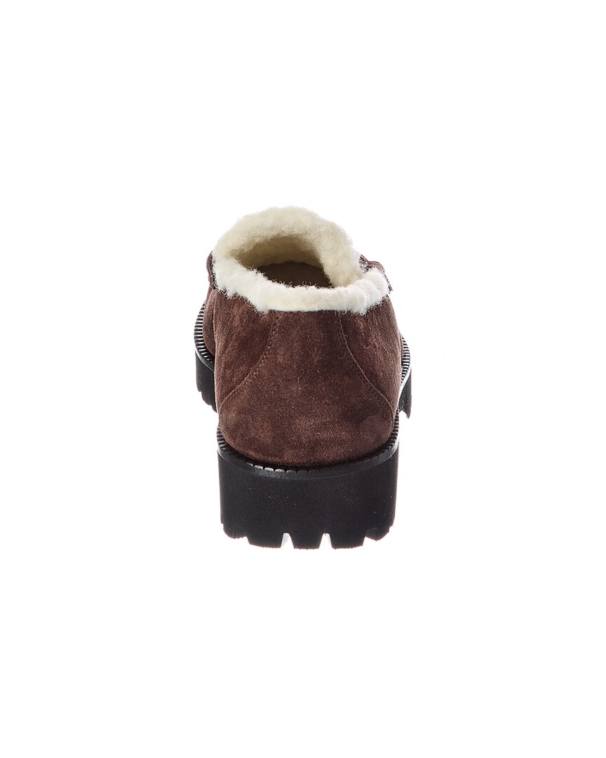 Valentino Valentino Vlogo Signature Suede Loafer